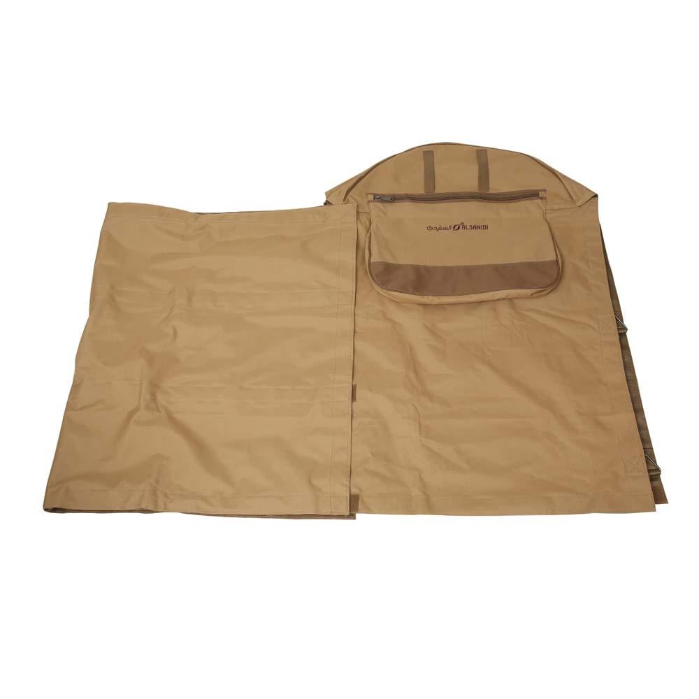 رواق بين كفرين لكل السيارات- يحمي من الرياح والغبار، يناسب جميع السيارات، سهل الحمل والتنقل،ضمان 3 سنوات