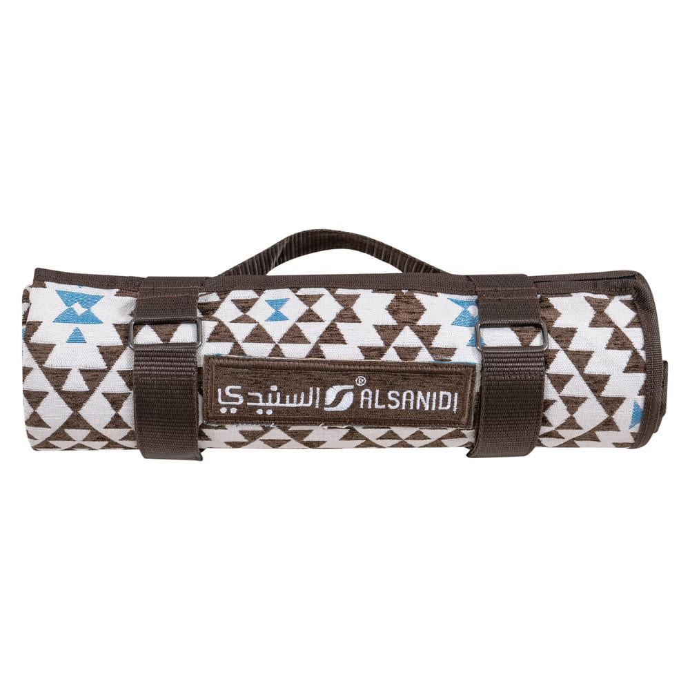 فرشة جلوس تراثية 0.8*2.2 م- سهلة الحمل والتخزين، مقاومة للماء، توفر راحة عالية في الجلوس،ضمان سنتان