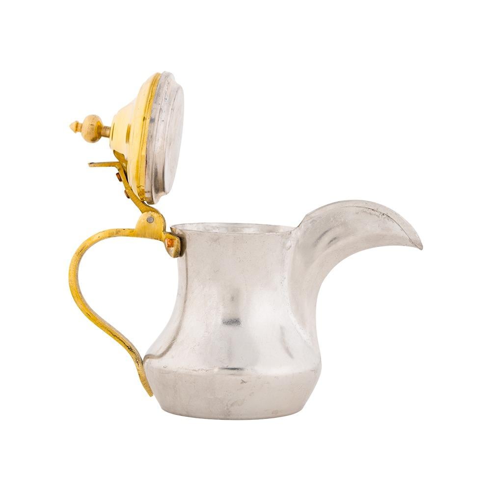 دلة الفخامة 0.6 لتر- متينة وطويلة العمر، تحافظ على حرارة القهوة، تصميم أنيق وفاخر،ضمان سنتان