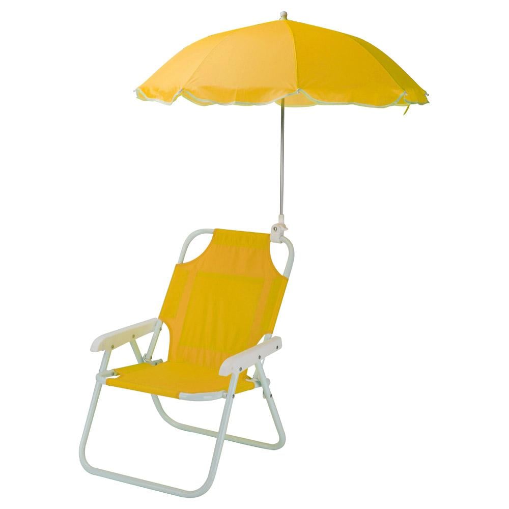 كرسي أطفال مع شمسية يتحمل 50 كجم- خفيف وسهل الحمل، يحمي من الشمس، متين وآمن للأطفال،ضمان سنتان