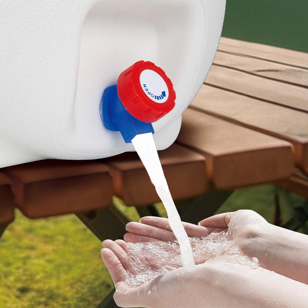 جركل ماء بولي ايثلين مع بزبوز 20 لتر - سعة كبيرة، سهل الحمل والتخزين، آمن للاستخدام اليومي،ضمان سنتان