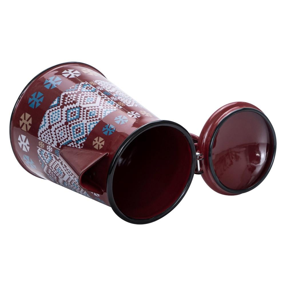 مفواح قهوة غضار تراثي 1.8 لتر - خفيفة وسهلة الحمل، مقاومة للصدأ والخدوش، تضيف لمسة جمالية تراثية،ضمان سنتان