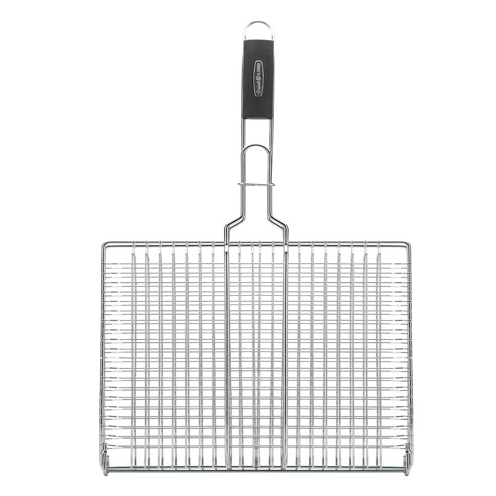 30*40cm Coated Metal BBQ Grill - Durable and heat-resistant, easy to carry and store, suitable size for grilling