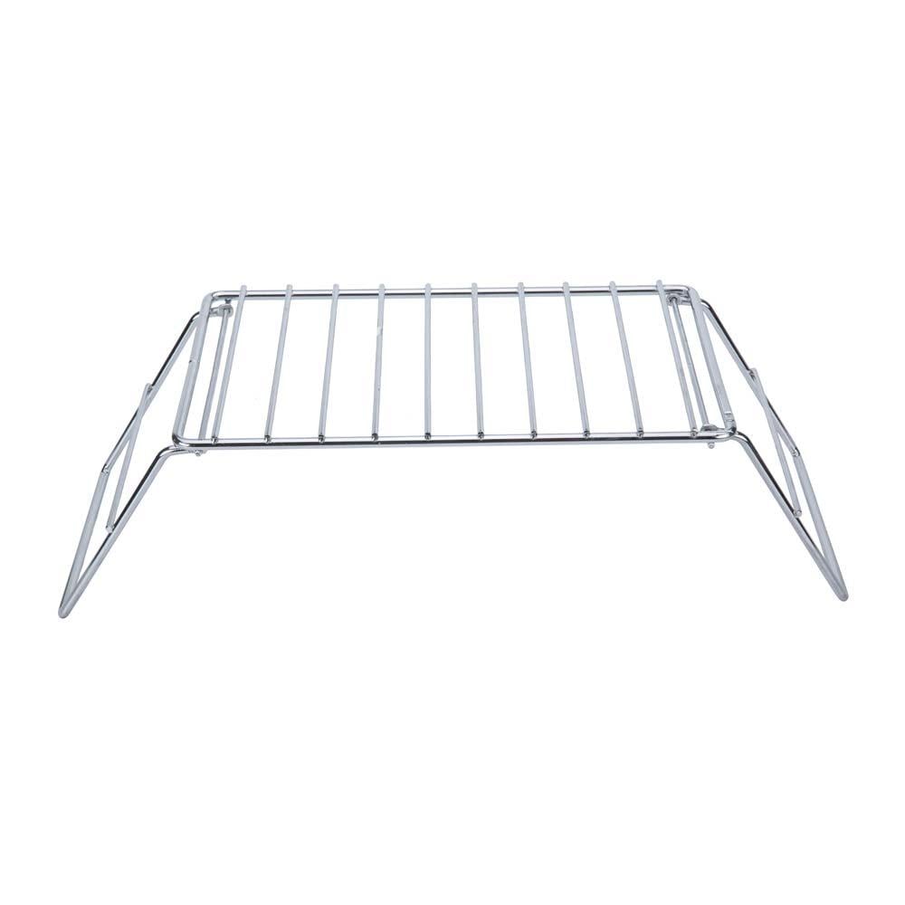 مركاب نار قابل للطي 15.5*20*37 سم - متين ومقاوم للصدأ، سهل النقل والتخزين، مناسب للاستخدام الخارجي،ضمان سنتان