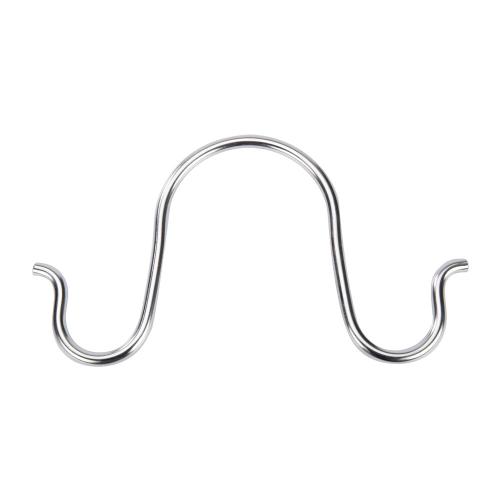 High-quality stainless steel hanging rack, 17*30 cm, 11 cm thick - holds heavy weights, stable and secure, rust-resistant for heavy use