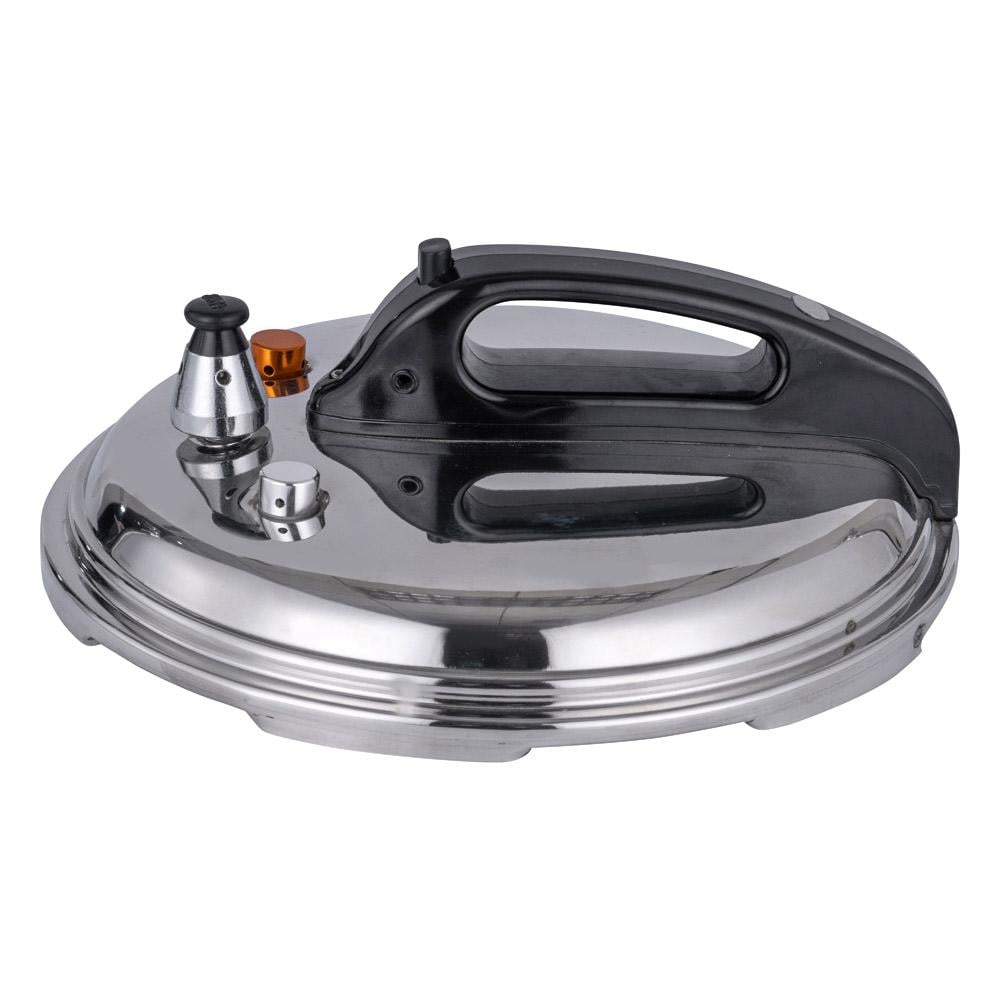 قدر ضغط ستانلس ستيل عالي الجودة المطور 5 لتر - يحافظ على القيمة الغذائية، سهل التنظيف، مقاوم للصدأ،ضمان سنتان