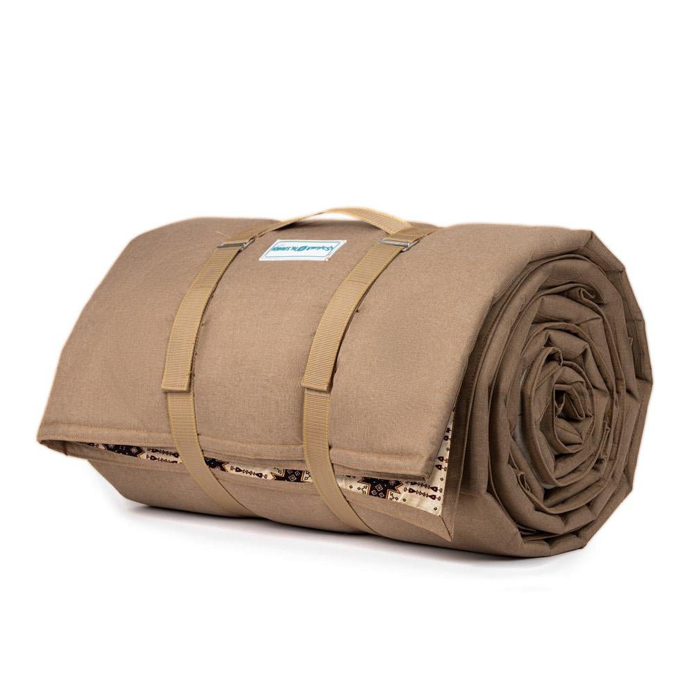 2*3 m foam padded sitting mattress - comfort and support for the body, withstands repeated use, easy to carry and move