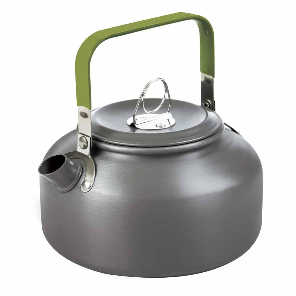 إبريق شاي ستانليس ستيل 1 لتر  خفيف في الحمل ومتين للاستخدام المتكرر