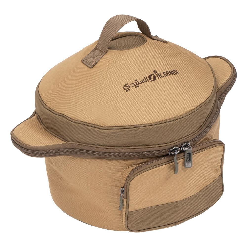 جراب قدر ضغط 15 لتر تحمي قدر الضغط من الخدوش والتلف سهلة الحمل والتنظيف توفر مساحة إضافية للملحقات ضمان 3 سنوات