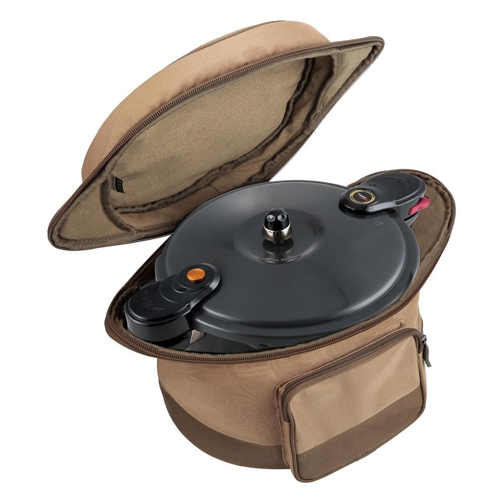 جراب قدر ضغط 16 لتر- تحمي قدر الضغط من الخدوش والتلف، سهلة الحمل والتنظيف، توفر مساحة إضافية للملحقات،ضمان 3 سنوات