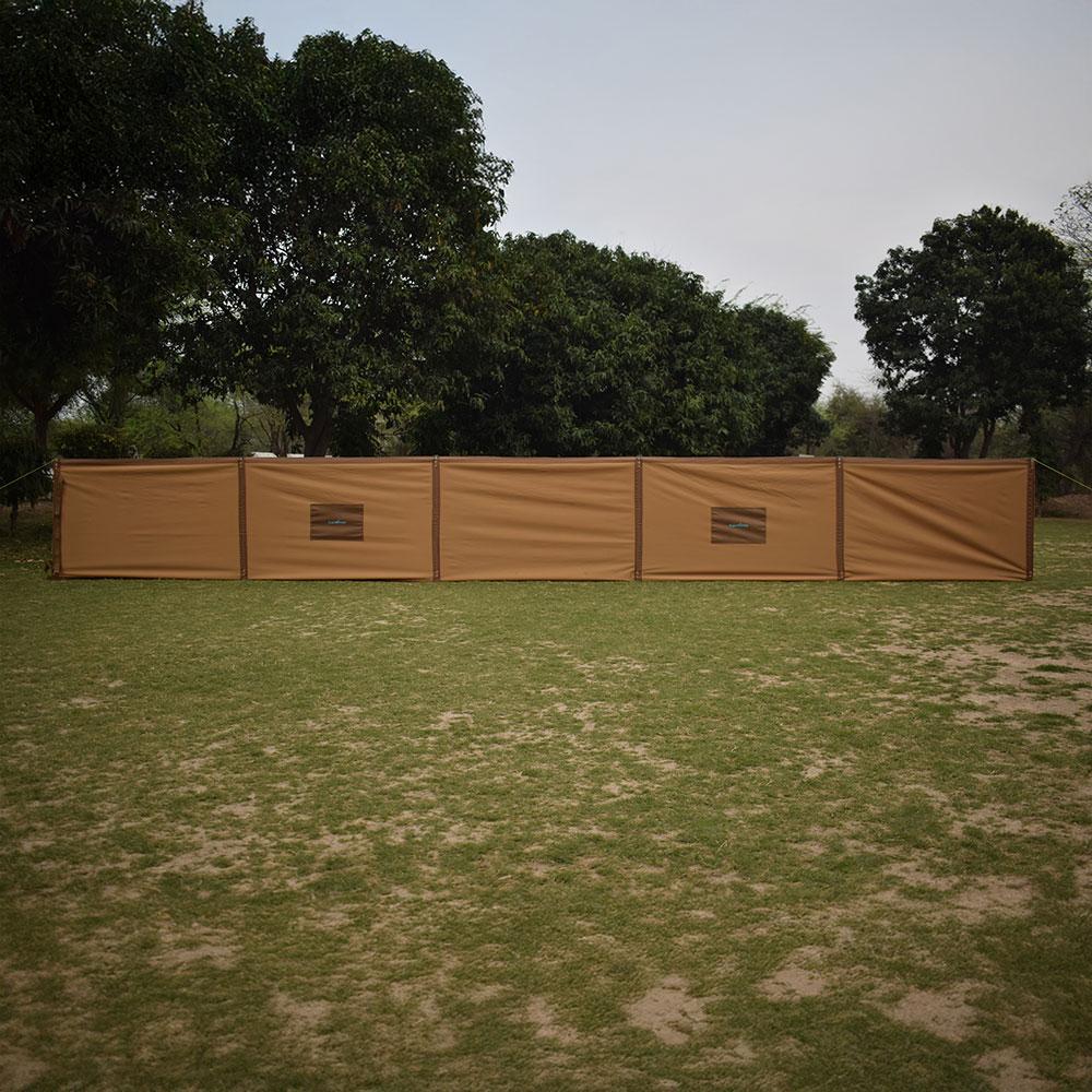 رواق رحلات البر مع جراب 8*1.5 م- حماية فعالة من العوامل الجوية، سهل الحمل والتخزين، يغطي مساحة واسعة،ضمان سنتان