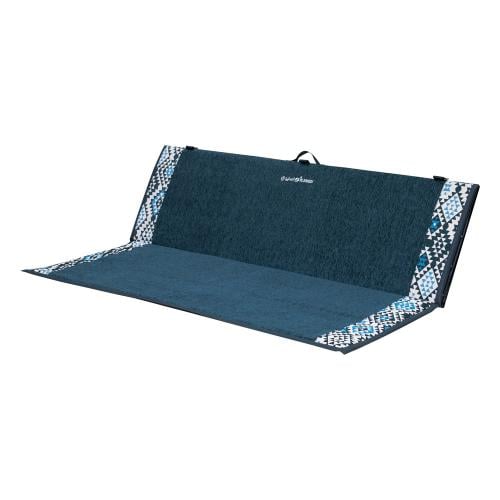 Comfortable seating set with a 150cm backrest, supports up to 200kg, easy to carry and store, two-year warranty.