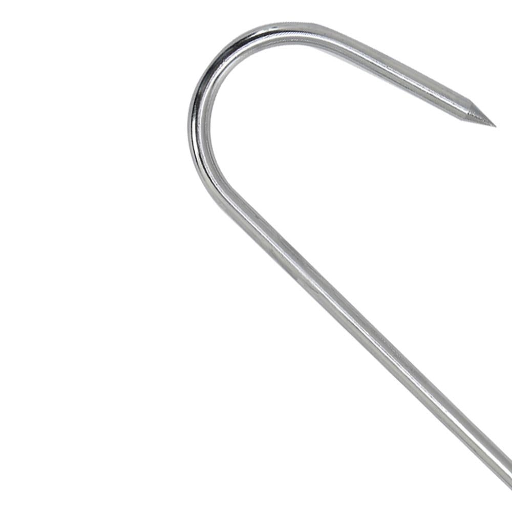 شنكار تعليق ذبيحة ستانلس ستيل عالي الجودة 17.7 سم سماكة 5.9 ملم - مقاوم للصدأ، يتحمّل وزن الذبائح، استخدام آمن وعملي،ضمان سنتان