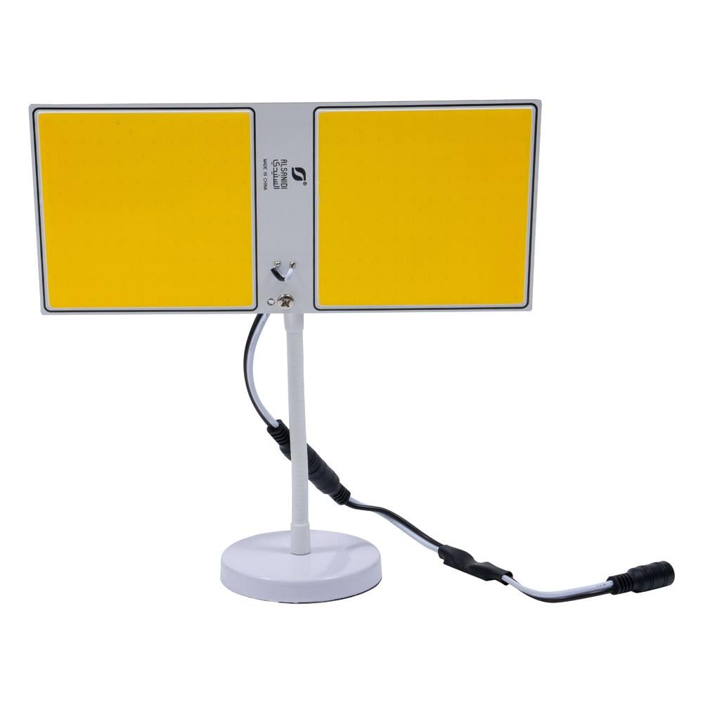 لمبة اضاءة الشمس LED شريحة COB 2300 لومن- إضاءة قوية ومتوازنة، تثبيت سهل على الأسطح المعدنية، سهلة الحمل والتخزين،ضمان سنتان