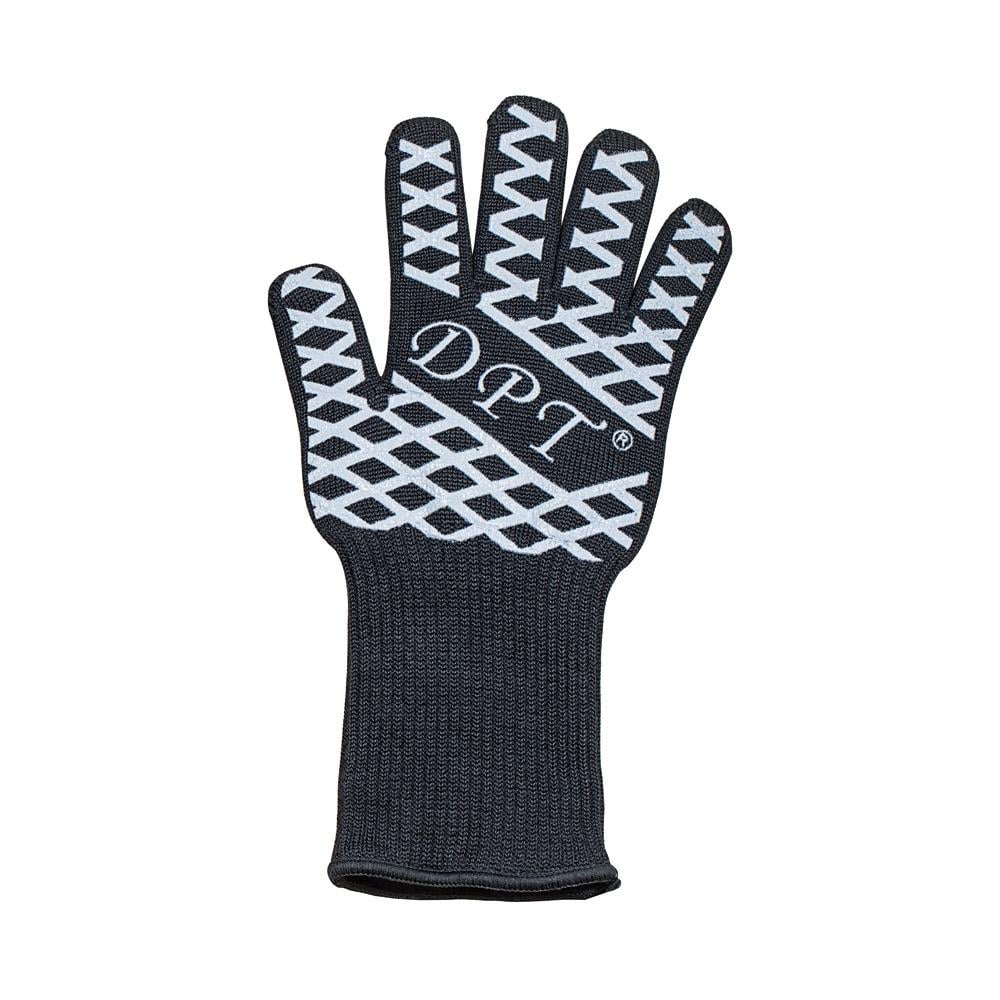 قفاز مقاوم للحرارة العالية 32 سم - حماية عالية من الحرارة، مقاومة للانزلاق، عمر طويل للاستخدام المتكرر،ضمان سنتان