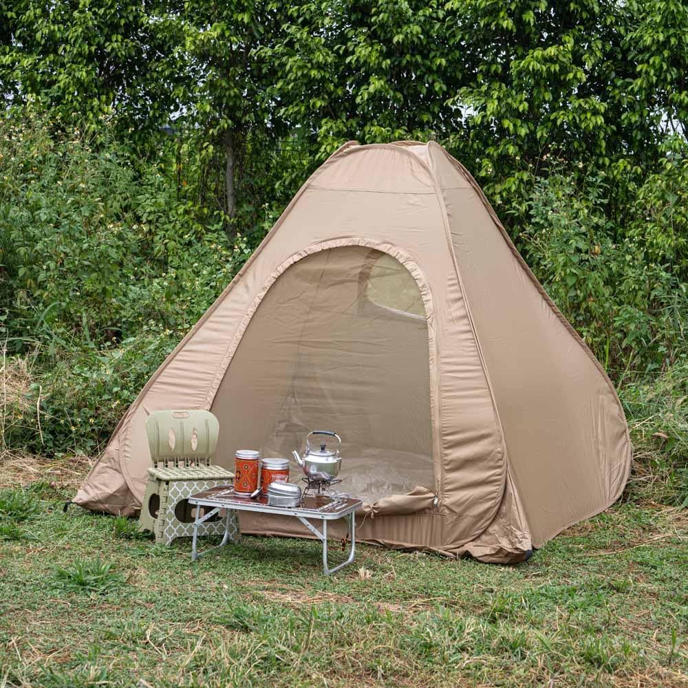 خيمة رحلات تلقائية 2*2*1.45م، سهلة التركيب، تتحمل الاستخدام الخارجي