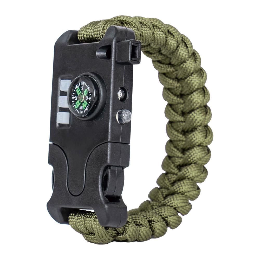Multifunctional Outdoor Survival Bracelet Heavy
