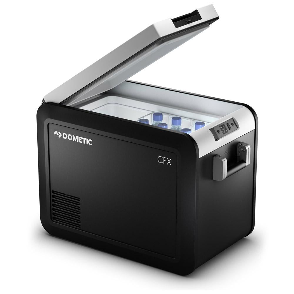 ثلاجة سيارة فريزر متنقلة الجيل الثالث 46 لتر- تبريد قوي وواسع النطاق، استهلاك طاقة منخفض، مرونة تشغيل على البطارية أو الكهرباء،ضمان 4 سنوات شامل + سنة إضافي للكمبروسور