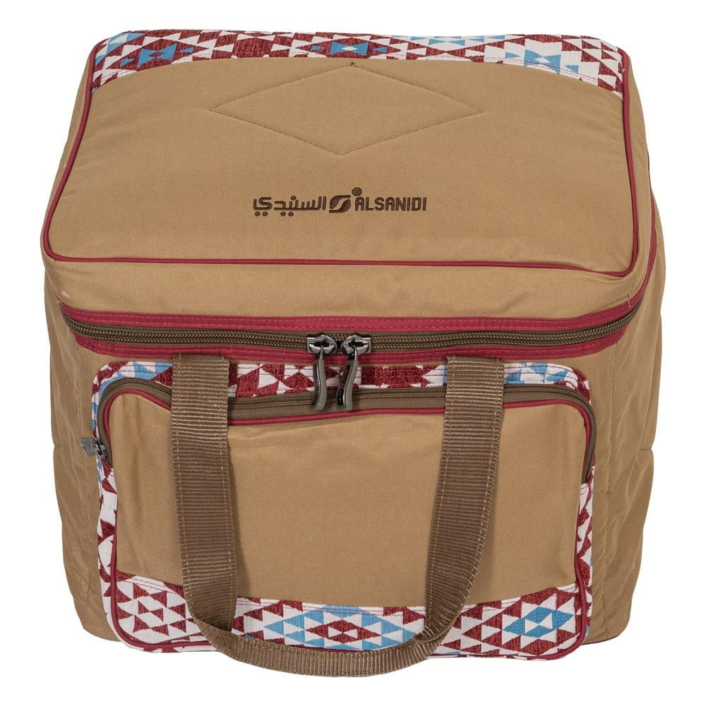 عزبة جدة تراثية 50 لتر- سهلة التخزين، تتحمل ظروف الرحلات، تنظيم الأغراض بفعالية،ضمان 3 سنوات