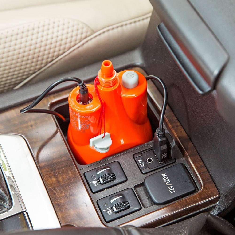 USB Charging Shower Head - Portable and Lightweight Design, Suitable Water Pressure Flow, 2-Year Warranty