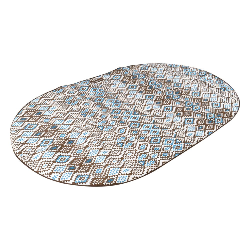 فرشة جلوس تراثية 1.37*2.36 م- مساحة واسعة ومريحة، سهلة الحمل والتخزين، تحافظ على الجفاف على الأسطح الرطبة،ضمان سنتان