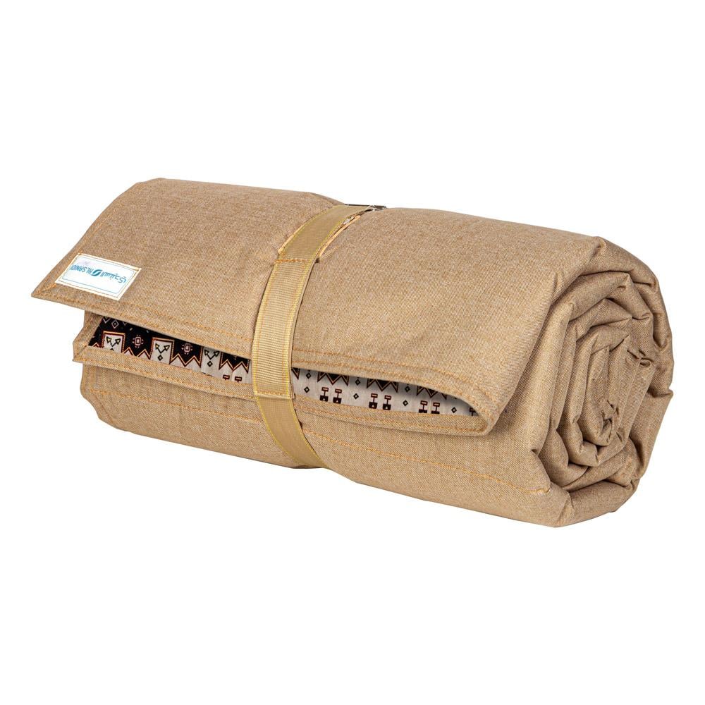 فرشة جلوس مبطنة بالاسفنج 1*2.2 م- مريحة وتدعم الظهر، تتحمل الاستخدام المكثف، سهلة الحمل،ضمان سنتان