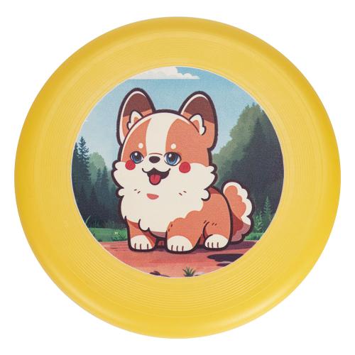 23.5cm Sponge Plastic Flying Disc - Safe for children, easy to carry and store, attractive colors increase the fun