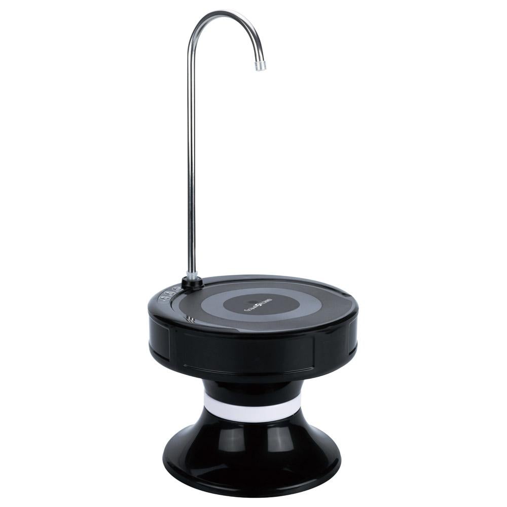 مضخة ماء كهربائية - سهلة الاستخدام والتنظيف، عملية وخفيفة، توفر توزيع مياه بدون رفع الجالون،ضمان سنتان