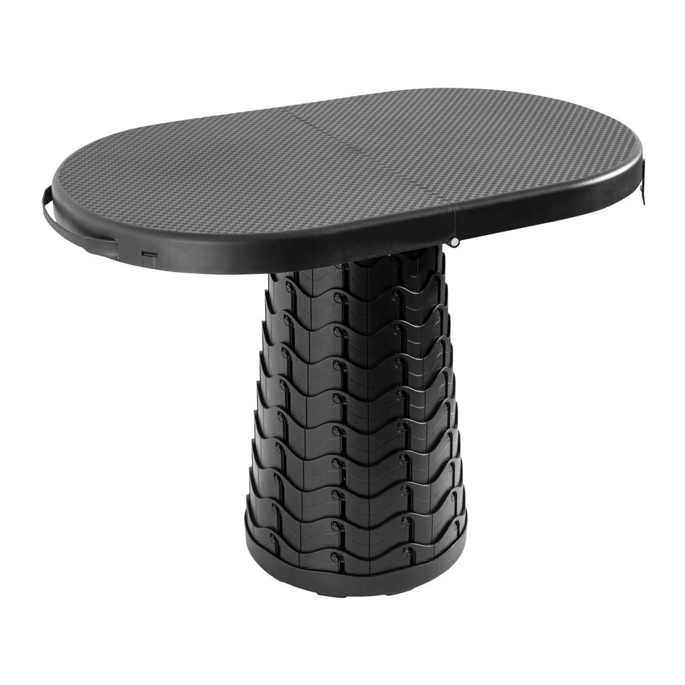 كرسي مع طاولة متعدد الاستخدام قابل للطي يتحمل 180 كجم- سهلة الحمل والتخزين، تتحمل وزن عالي، متعددة الاستخدامات،ضمان سنتان