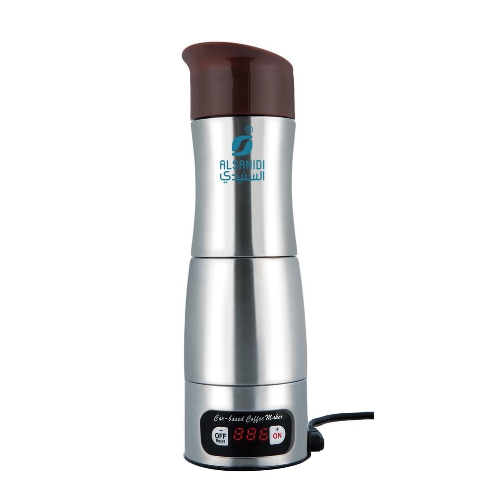 170ml Electric Coffee Maker - Easy coffee preparation on the go, temperature control, compact and portable design