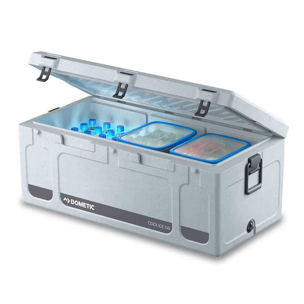 111L Shatterproof Ice Box - Keeps cold for a long time, shock resistant, easy to carry and clean
