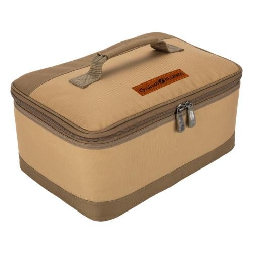 6-pack of 450g gas cans - safe and organized storage, shock protection, easy to carry and transport