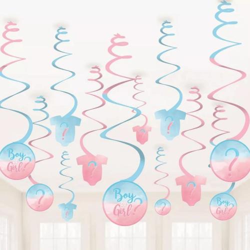 The Big Reveal Vp Spiral Decorations 5inch Cutouts...