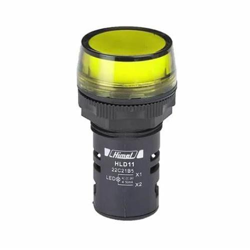 HLD1122C21B5-Indicator LED AC.DC 24V Yellow-HIMEL