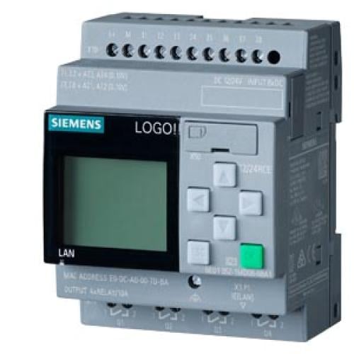 6ED1052-1HB08-0BA2, 24RCE 8DI/4DO, LOGO MODULE (Wi...