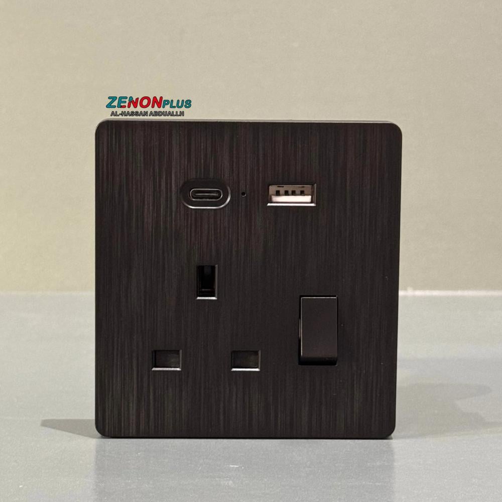 فيش  USB + TYPC
