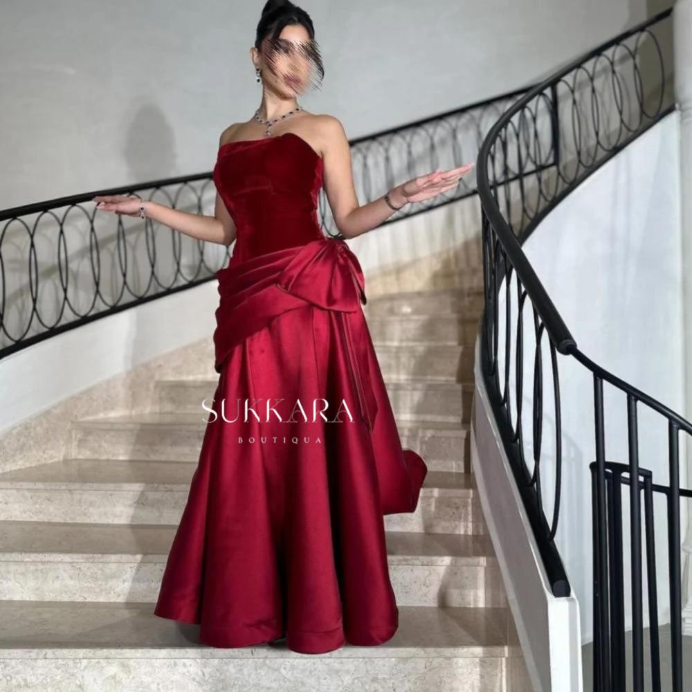 فستان سهره احمر