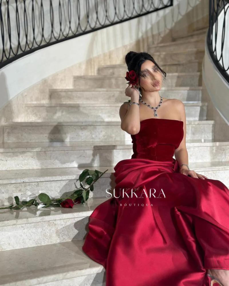 فستان سهره احمر