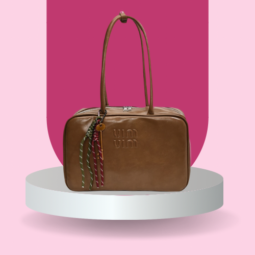 شنطة miu miu بني فاتح