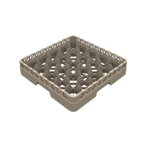 حامل أكواب زجاجية - 25 فتحة (لون بيج)
