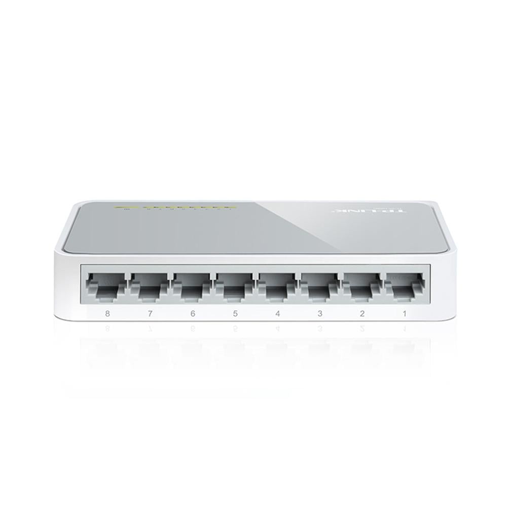 محول TP-Link TL-SF1008D 8 منافذ 10/100 ميجابت/ثانية – محول سطح مكتب غير مُدار