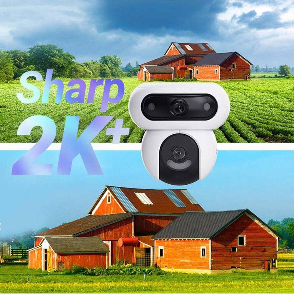EZVIZ H90 Dual 2K⁺ – Dual‑Lens Pan & Tilt Outdoor Camera