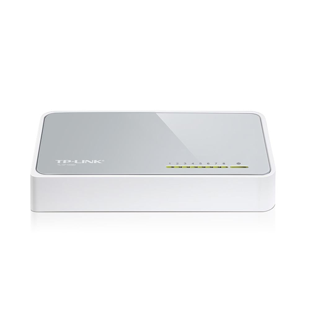 محول TP-Link TL-SF1008D 8 منافذ 10/100 ميجابت/ثانية – محول سطح مكتب غير مُدار