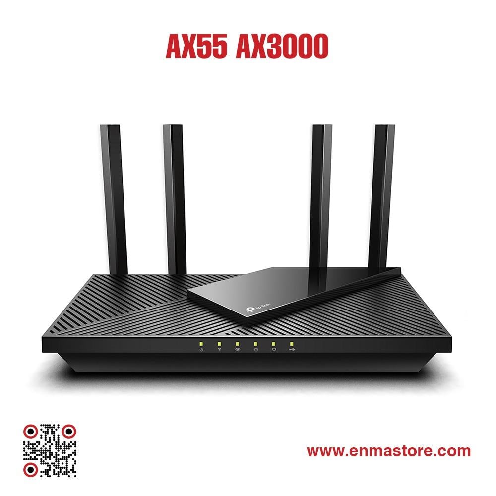 Archer AX55 AX3000 Dual Band Gigabit Wi-Fi 6 Router