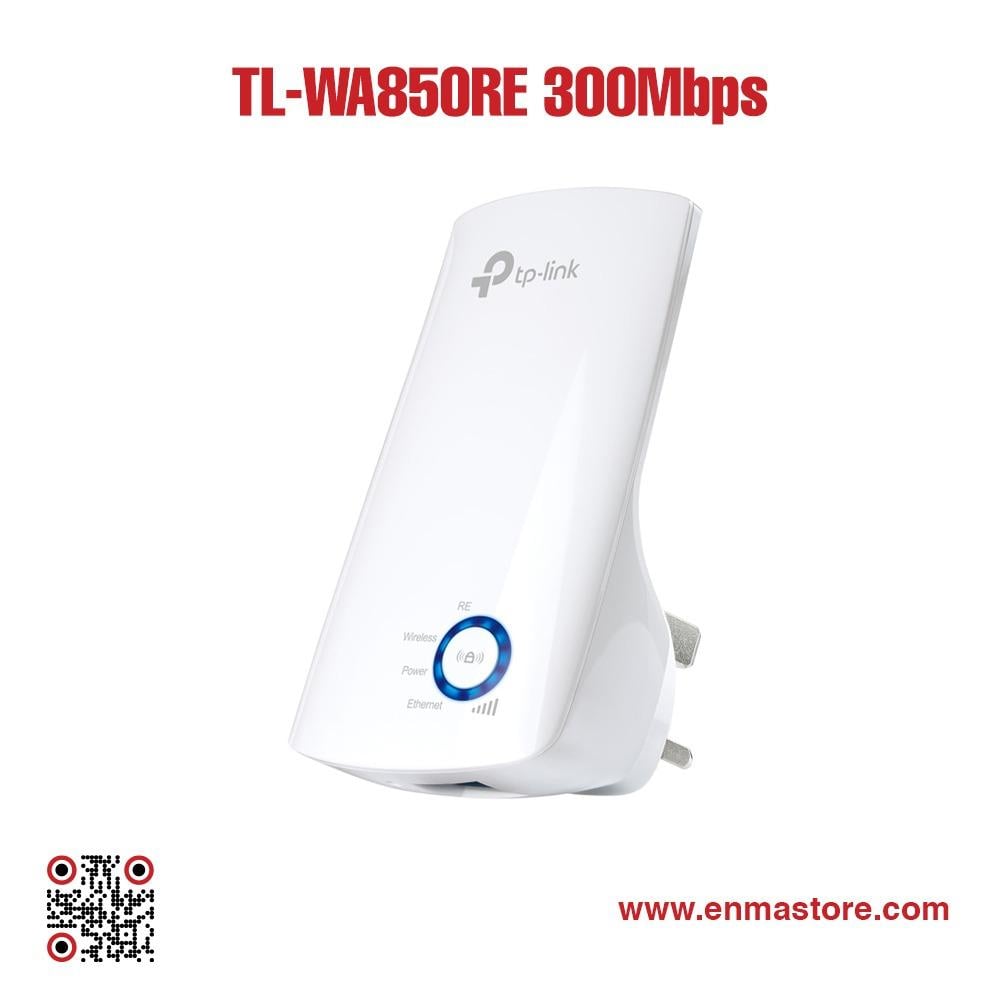 TP-Link TL-WA850RE 300Mbps Universal Wi-Fi Range Extender