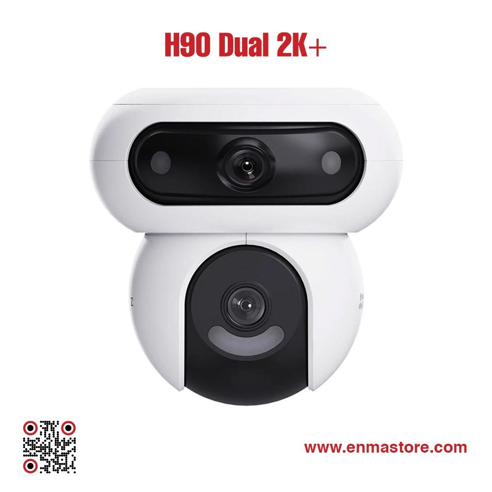 EZVIZ H90 Dual 2K⁺ – Dual‑Lens Pan & Tilt Outdoor Camera