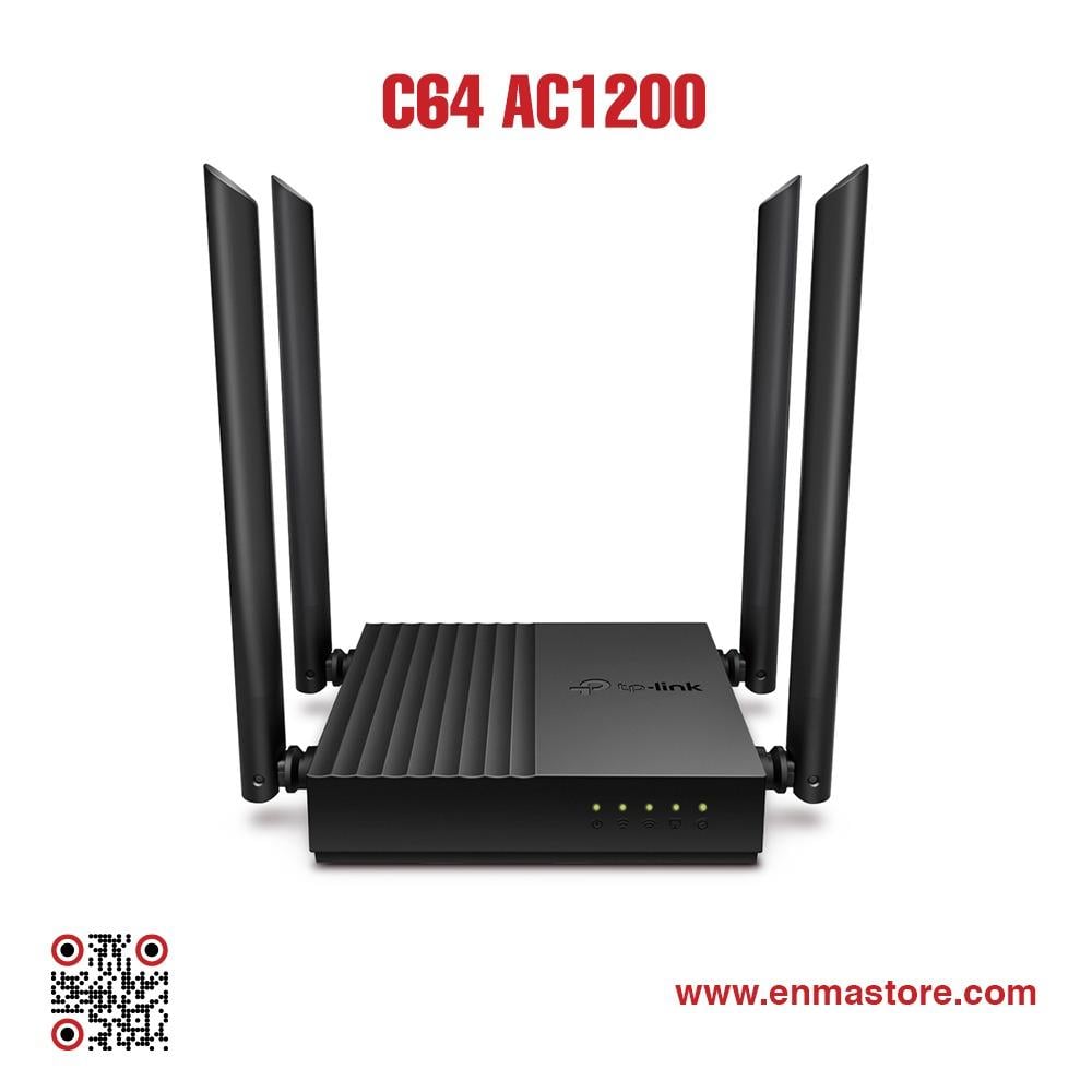 راوتر آرتشر C64 AC1200 اللاسلكي MU-MIMO واي فاي