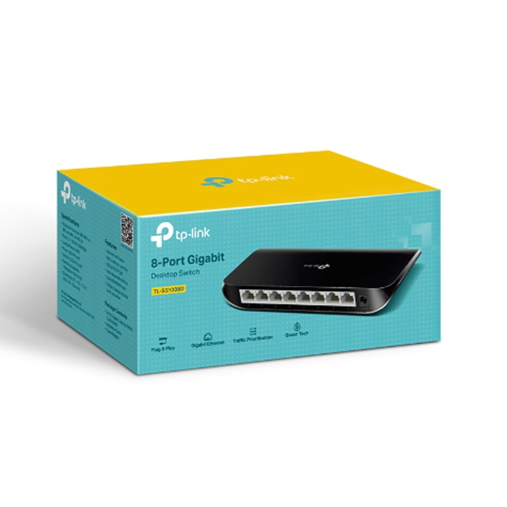 سويتش تي بي لينك TL-SG1008D جيجابت 8 منافذ