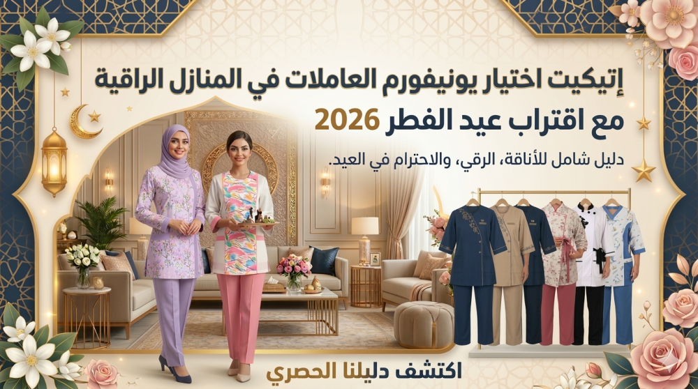 إتيكيت اختيار يونيفورم العاملات في المنازل الراقية مع اقتراب عيد الفطر