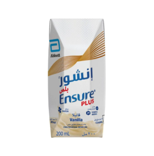 حليب إنشور بلص مكمل غذائي ( Ensure PLUS 200ml ) ال...